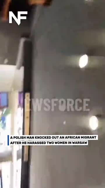 Polak wyjasnia imigranta co zaczepiał kobiety zobacz