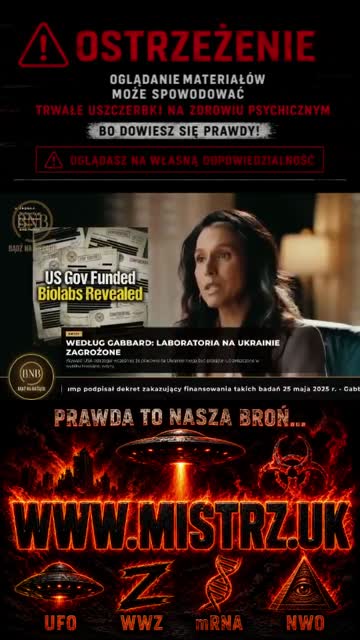 Ukraińskie laboratoria zagłady!