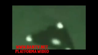 UFO w kształcie trójkąta czy to pojazd rządowy