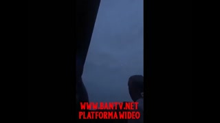 Nagranie świecących kul na niebie