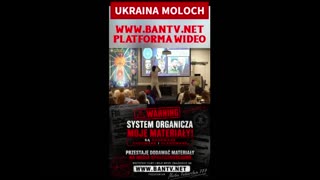 Oficjalne logo ukrainy jest symbolem Molocha