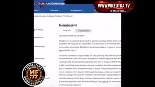 Remdesivir był celowo stosowany bo zabijał plus respiratory.