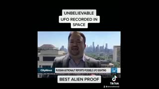 Niesamowite nagranie UFO zobacz