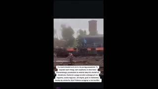 Media kłamią dron zaatakował pociąg towarowy