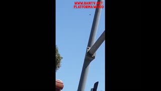 Kolejna kula UFO nad miastem czy to sondy