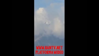 Olbrzymia kula nad górami czy to animacja