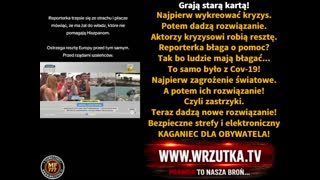 Wykreować zagrożenie i dać rozwiązanie to samo było za Cov-19