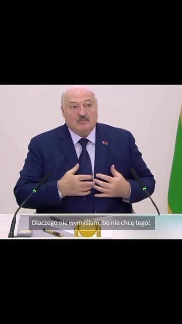 Łukaszenka jak zwykle mówi prawdę