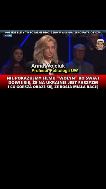 Film Wołyń nie powinien być wyświetlany na zachodzie co za bzdury