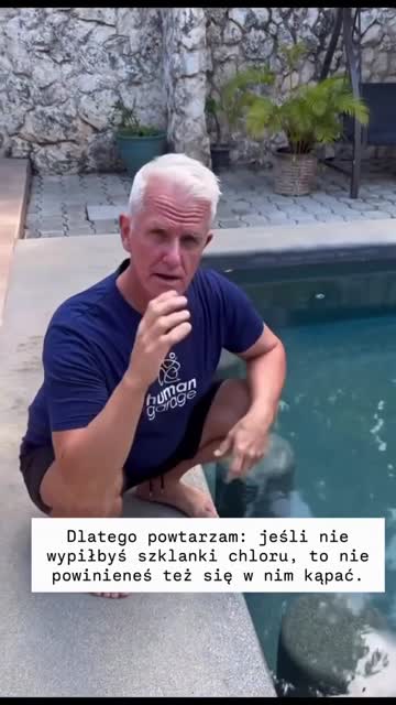 Uważaj na chlor w swoim basenie jest trujący tego nie wiedziałeś