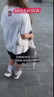 Zobacz jak Rosjanie chodzą ubrani ulicami Moskwy to cię zszokuje