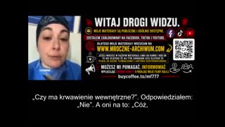 Pielgniarka mówi prawdę oni zabijają ludzi! Napisy automatyczne PL mogą zawierać błędy
